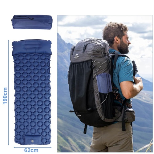 Self-Inflating Outdoor Camping Mattress - Air Bed for Hiking & Camping