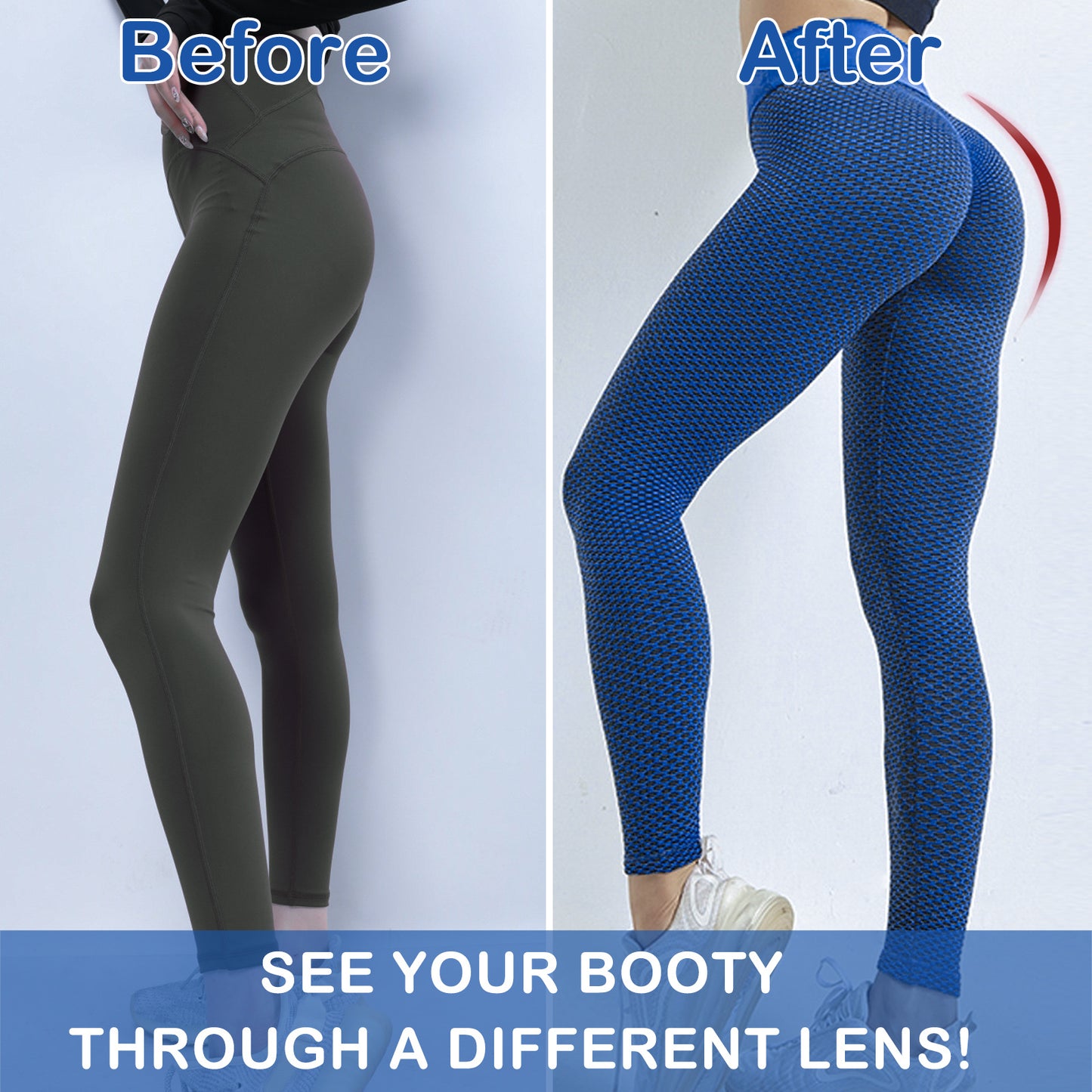 High Waist, Butt Lifting Workout Legging Yoga Pants