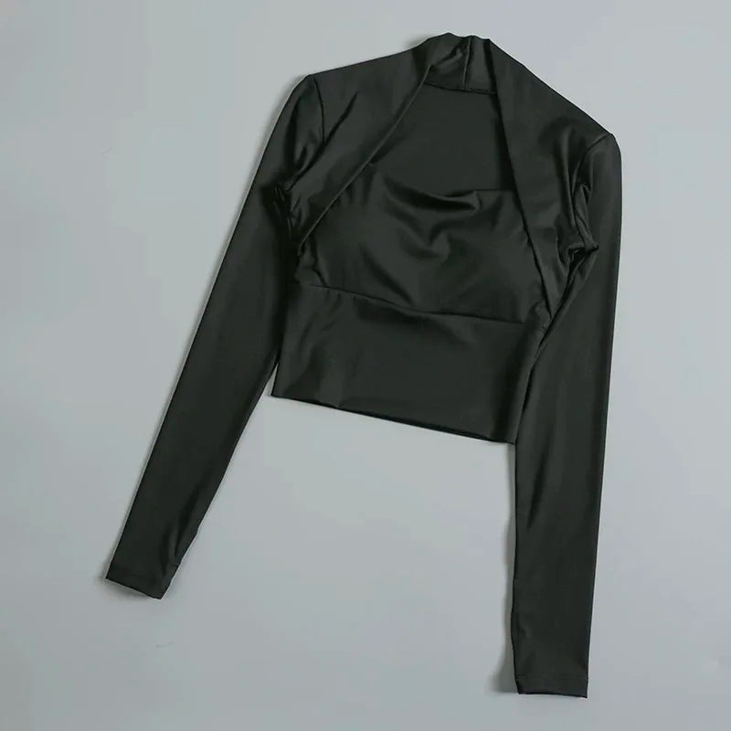 Women's Seamless Quick-Dry Yoga Shirt | Long-Sleeve Breathable Activewear