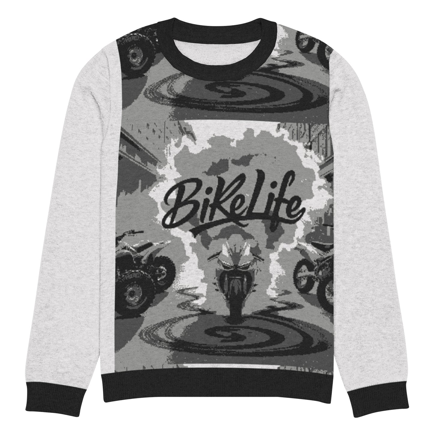 Bike Life Unisex Crew-Neck Sweater – Ride in Style
