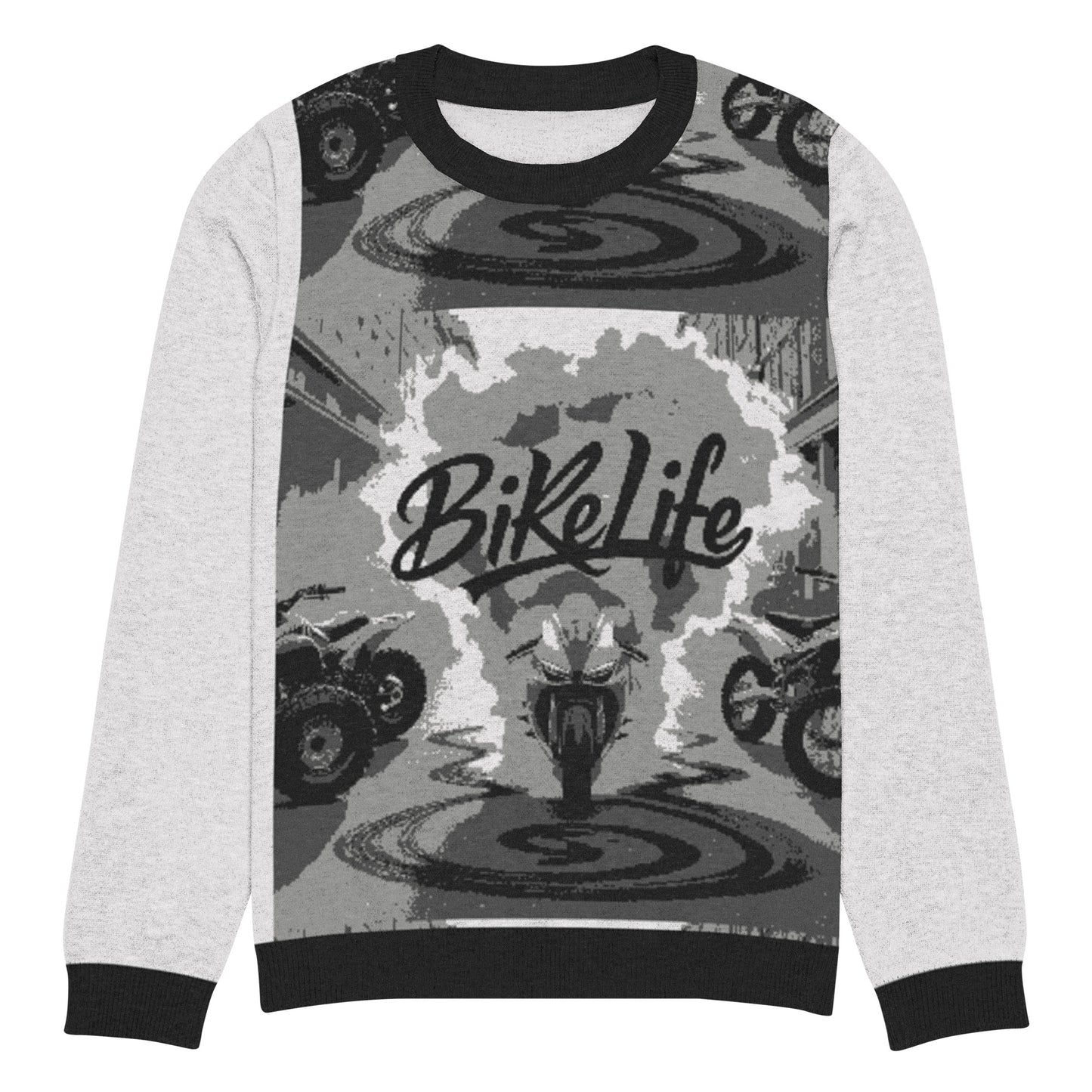Bike Life Unisex Crew-Neck Sweater – Ride in Style