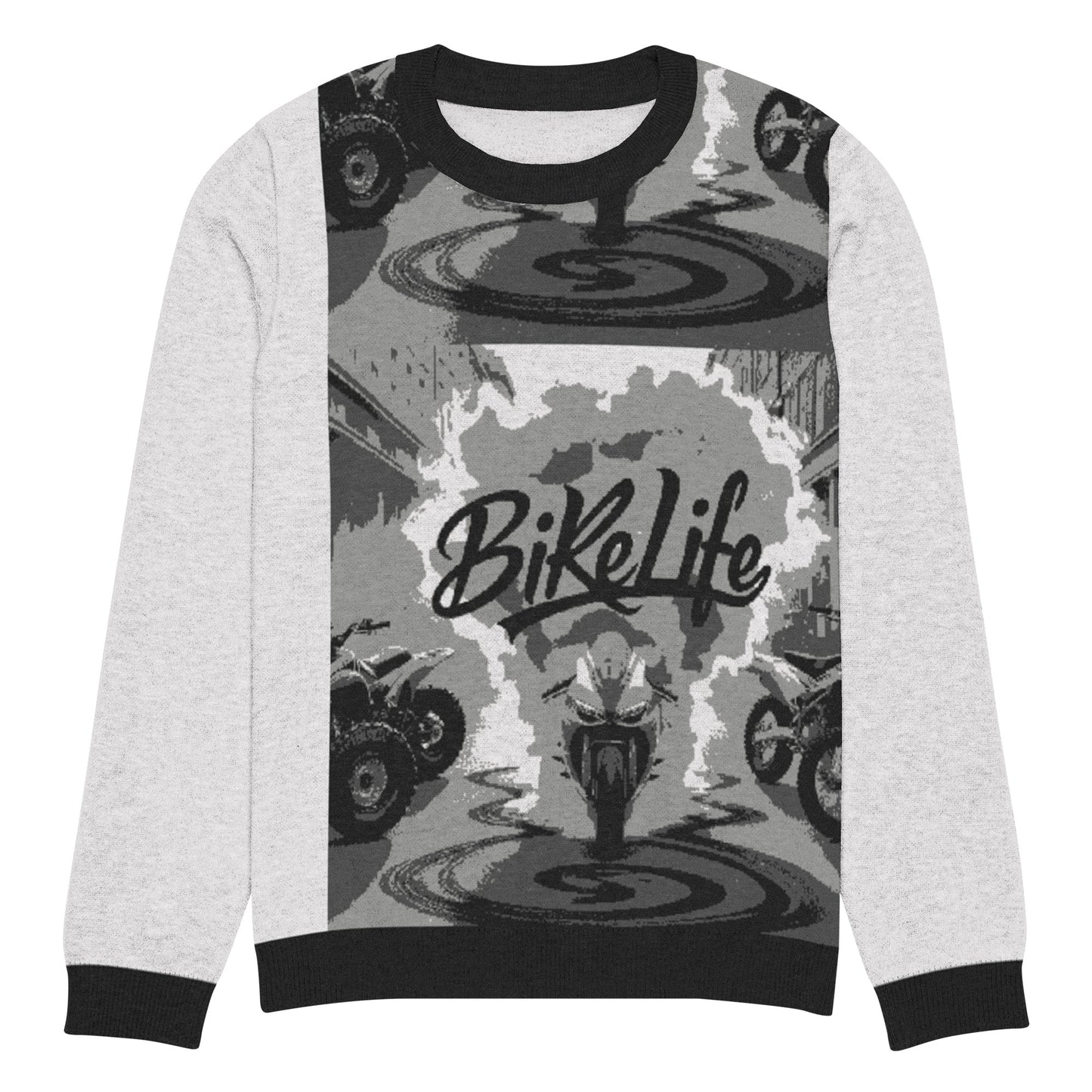 Bike Life Unisex Crew-Neck Sweater – Ride in Style