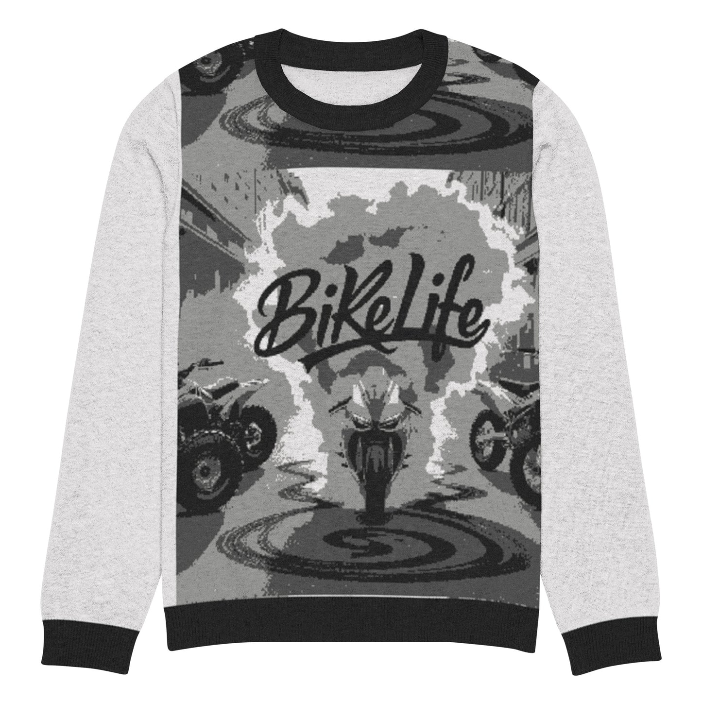 Bike Life Unisex Crew-Neck Sweater – Ride in Style