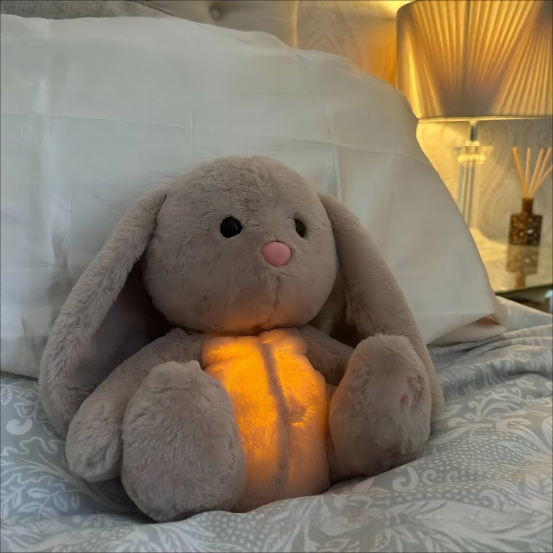 Breathing Rabbit Soothing Sensory Bunny Toy - Relieves Anxiety for New-born babies