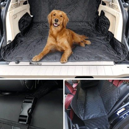 Waterproof Pet Dog Hammock & Rear Seat Protector for Cars