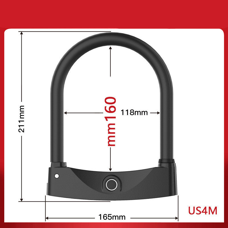 Smart Fingerprint Bike Lock