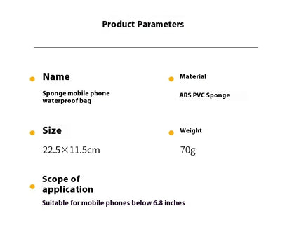 Waterproof Mobile Phone Bag for Swimming and Water Activities