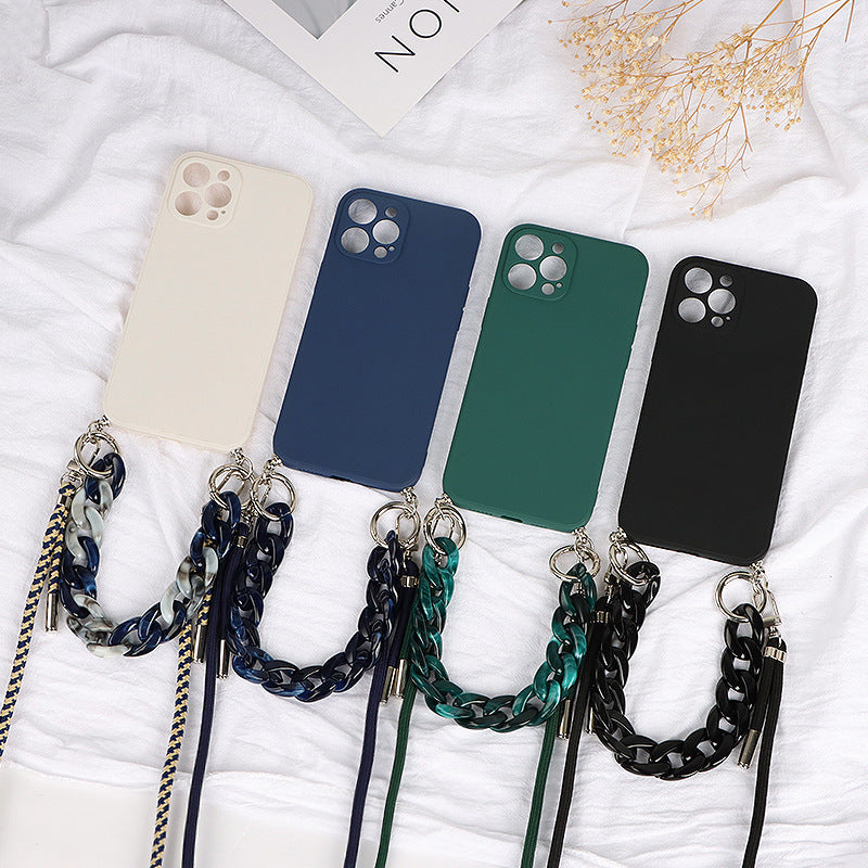 Adjustable Dual-Lanyard Crossbody Mobile Phone Case