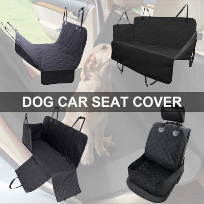 Waterproof Pet Dog Hammock & Rear Seat Protector for Cars