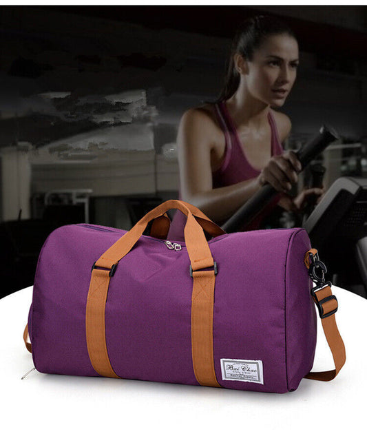 Men's & Women's Large Canvas Sports Duffle Bag | Travel, Gym, Leisure, & Work Holdall