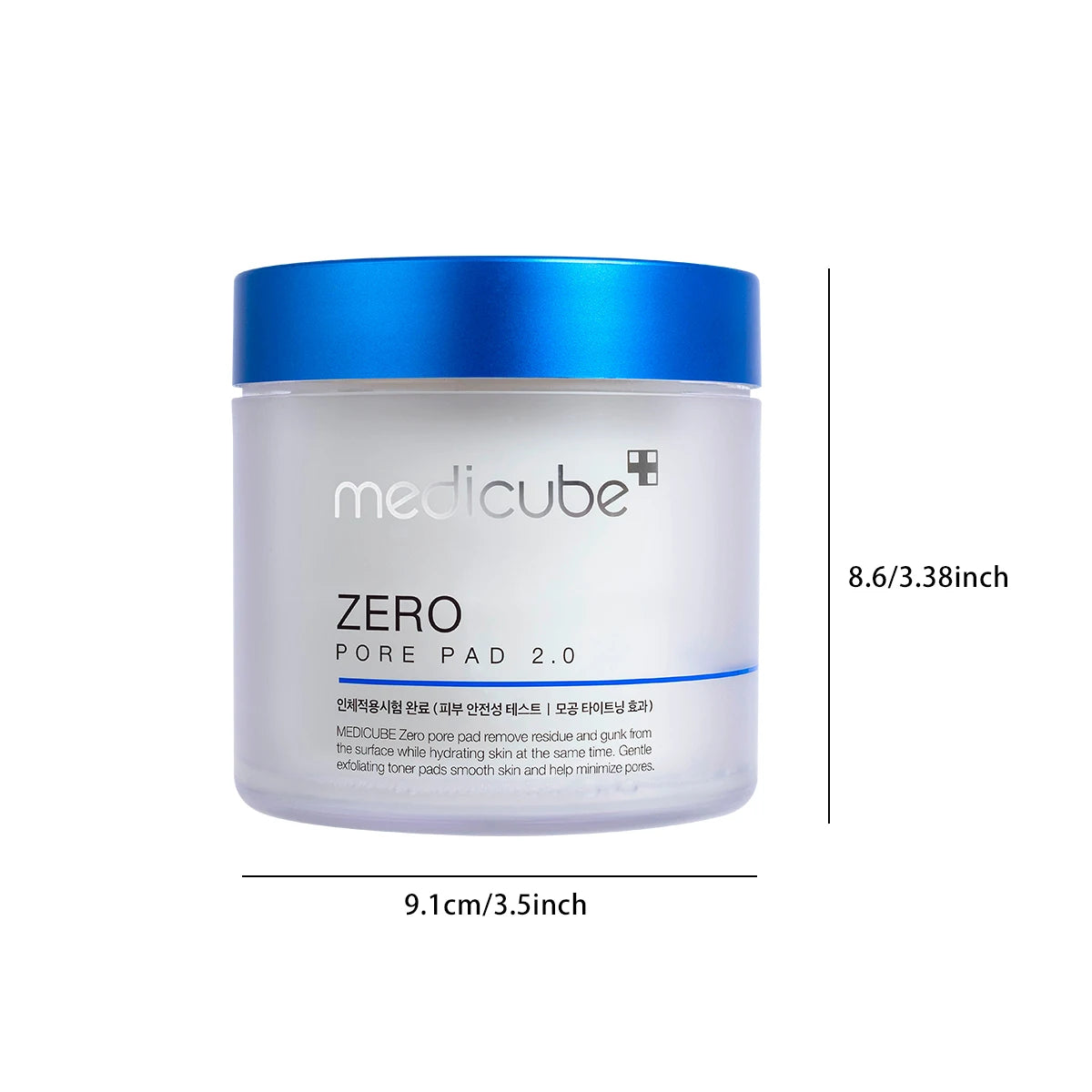 Medicube Zero Pore Pad 2.0 | Exfoliating AHA BHA PHA Toner Pads
