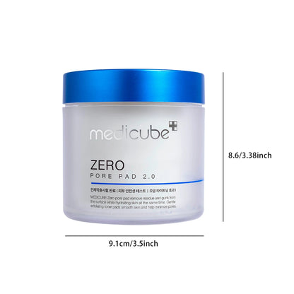 Medicube Zero Pore Pad 2.0 | Exfoliating AHA BHA PHA Toner Pads
