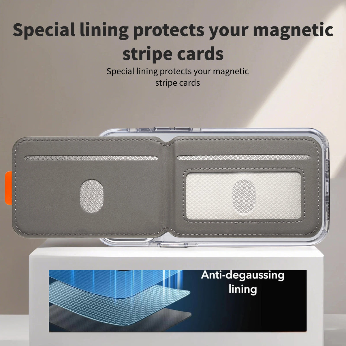 Magnetic iPhone Card Holder & Stand | RFID Blocking | iPhone 14–17 Pro Max