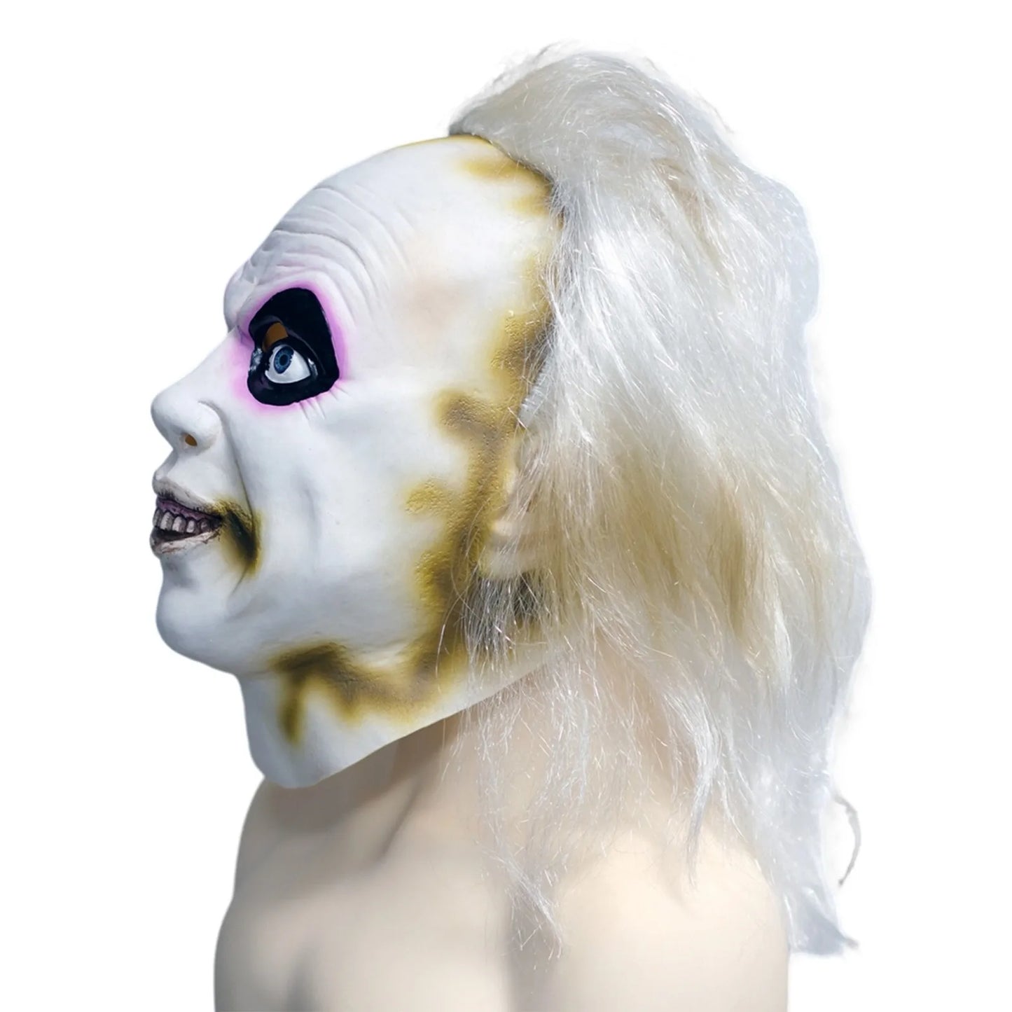 Halloween Beetlejuice Movie  Horror Cosplay Wig Mask