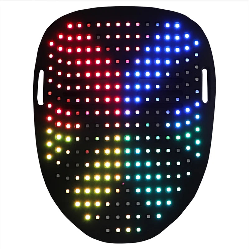 Multicolour Full Face LED Glow Mask