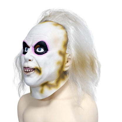 Halloween Beetlejuice Movie  Horror Cosplay Wig Mask