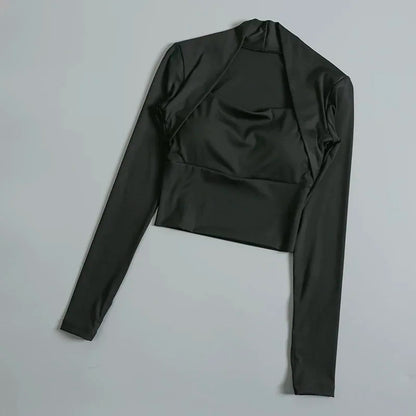 Women's Seamless Quick-Dry Yoga Shirt | Long-Sleeve Breathable Activewear