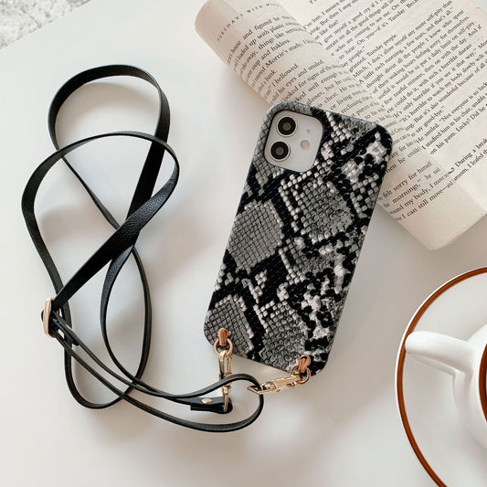 Mobile Phone Case with Metal Chain Lanyard