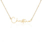 Personalised Elegance: The Signature Style Name Necklace