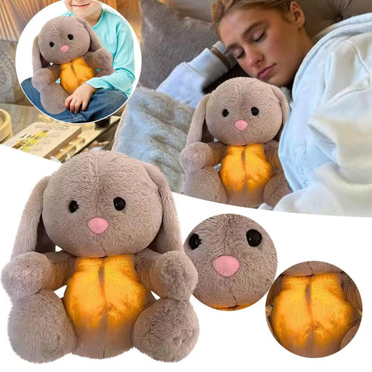 Breathing Rabbit Soothing Sensory Bunny Toy - Relieves Anxiety for New-born babies